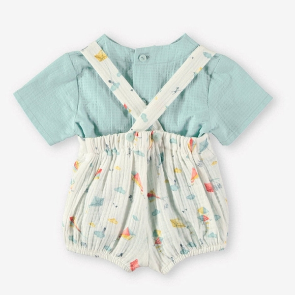 Coco Acqua 18 Month overall set - Picture 2 of 4